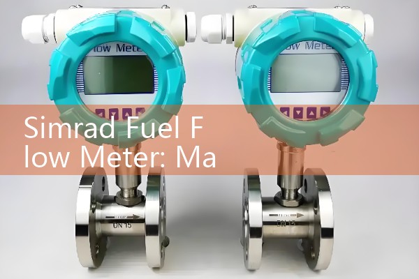 Simrad Fuel Flow Meter: Marine NMEA 2000 Connected Vessel Logbooks