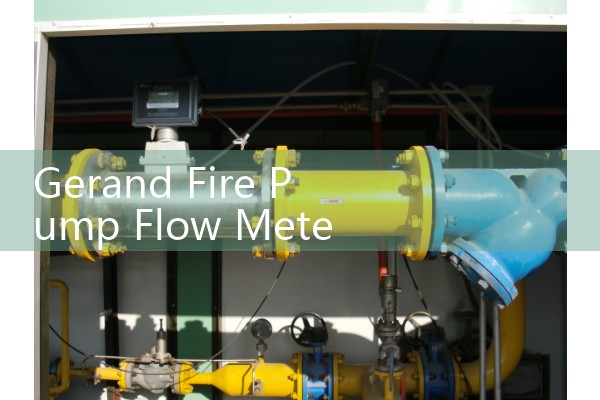 Gerand Fire Pump Flow Meter Testing: Meeting Annual GPM Verification Requirements Under NFPA 20