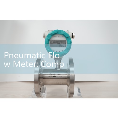 Pneumatic Flow Meter: Compressed Air and Gas Line In-line Controls